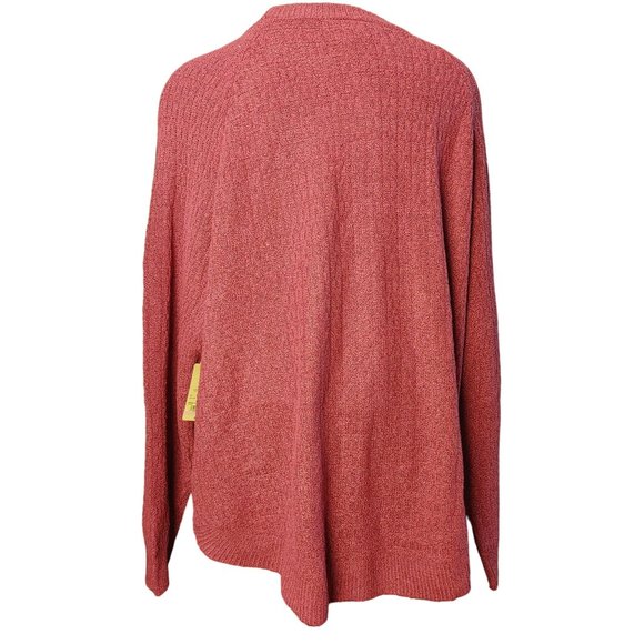 ST John's Bay Women's Red Long Sleeve Wool Knit Pull-Over Sweater 2XL - Picture 2 of 3